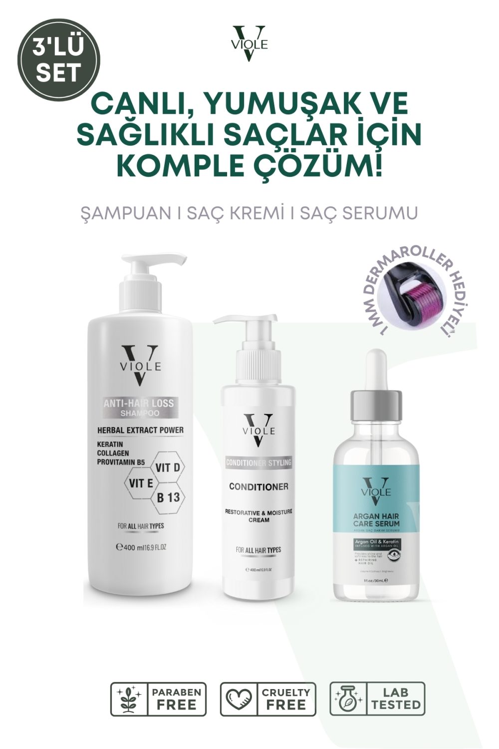 Şampuan&Krem&Saç Serumu