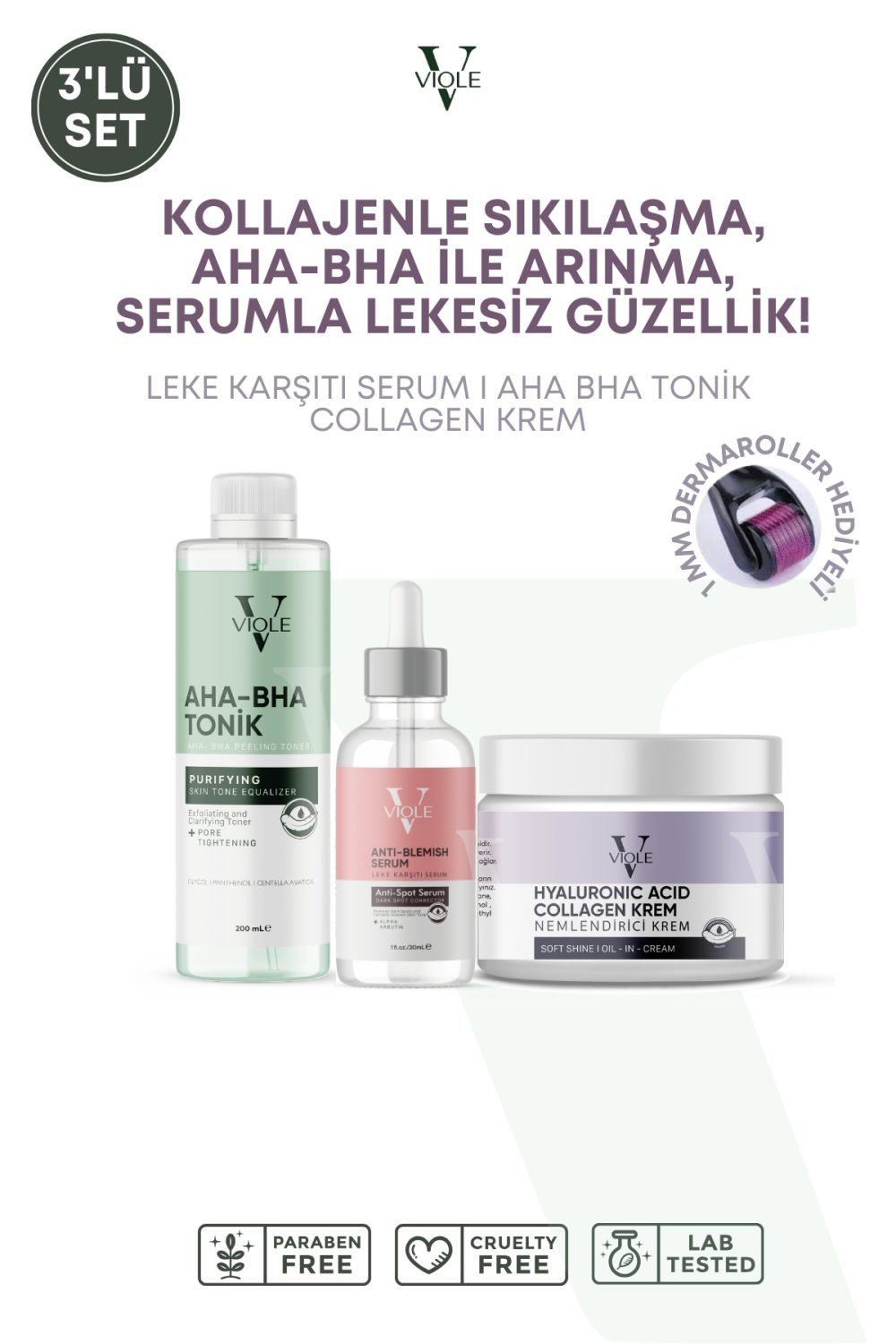Tonik&Cilt Serumu&Kollagen Krem
